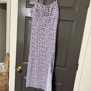 SHEIN Lavender Floral Dress